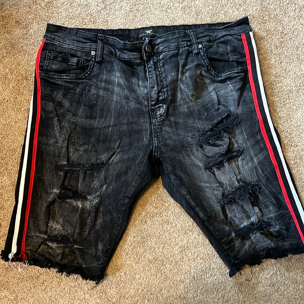 Jordan Craig Black Shadow W/Red Shorts